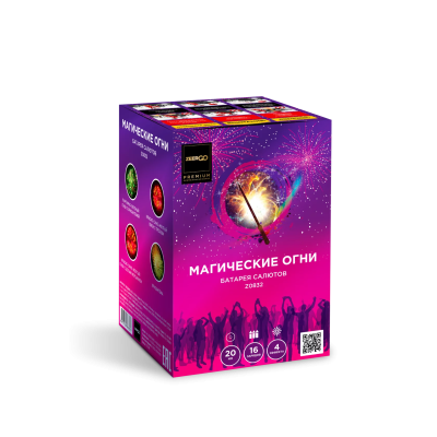 Магические огни Батарея салютов купить в Осинниках | osinniki.salutsklad.ru