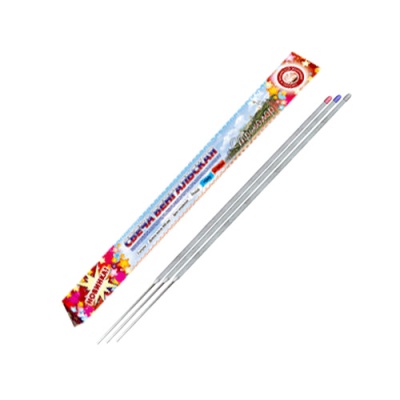 Триколор 300 мм. Бенгальские огни цветные купить в Осинниках | osinniki.salutsklad.ru