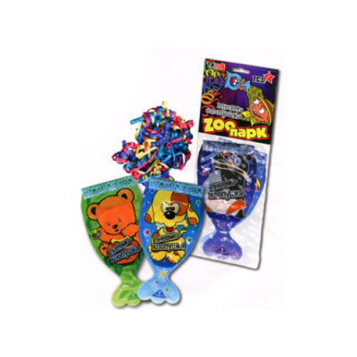 Зоопарк ТСЗ Надувная хлопушка купить в Осинниках | osinniki.salutsklad.ru