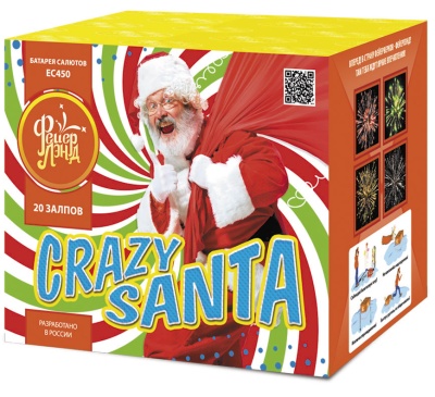CRAZY SANTA Фейерверк купить в Осинниках | osinniki.salutsklad.ru