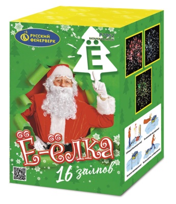 Ё-Ёлка Батарея салютов купить в Осинниках | osinniki.salutsklad.ru