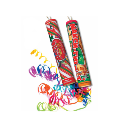 Макси-Гигант с серпантином Хлопушки купить в Осинниках | osinniki.salutsklad.ru