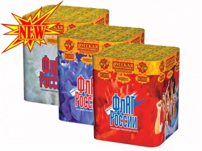 Флаг России Дневной фейерверк купить в Осинниках | osinniki.salutsklad.ru