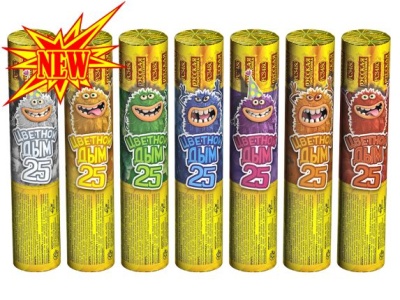 Цветной дым 25 Цветной дым купить в Осинниках | osinniki.salutsklad.ru