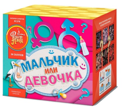 Мальчик или девочка М Фейерверк купить в Осинниках | osinniki.salutsklad.ru