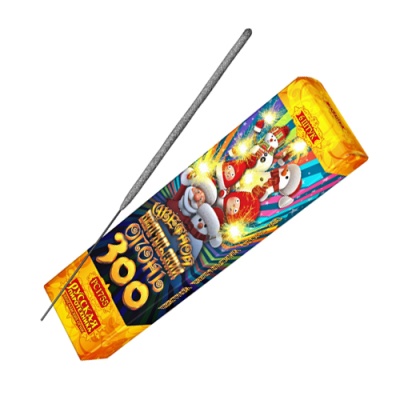 Цветной 300 мм. Бенгальские огни купить в Осинниках | osinniki.salutsklad.ru